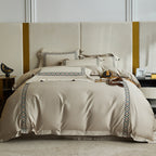 CasaFoyer 120TC  Cotton Four Piece Luxury Pure Cotton Bedding set