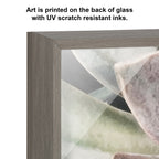 Blake Botanical Succulent Plants 1 Framed Printed Glass by The Creative Bunch Studio