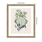 Le Jardin by Gabrielly Guedes Framed Wall Art Print