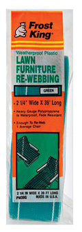LAWN CHAIR WEBBING GREEN (Pack of 1)