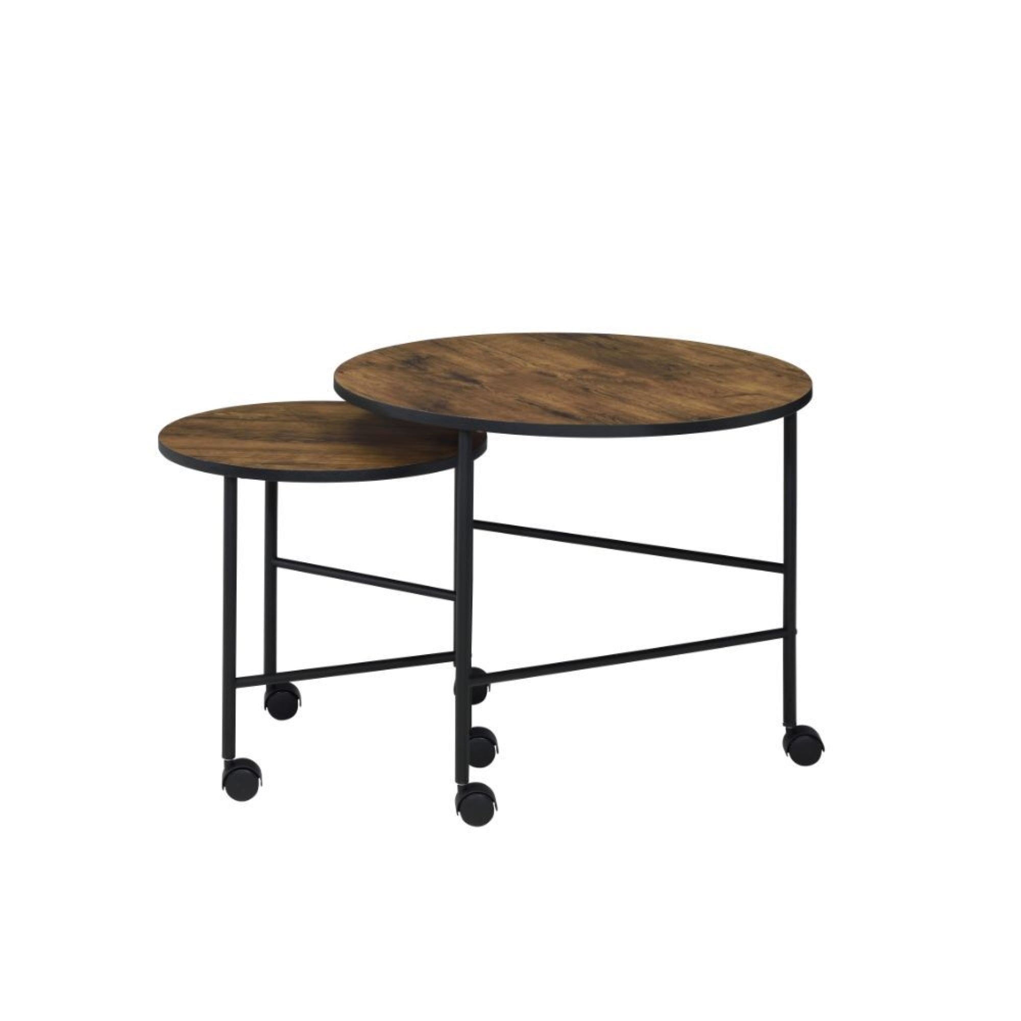 Acme Oblis 2-Piece Nesting Tables - Thumbnail 3