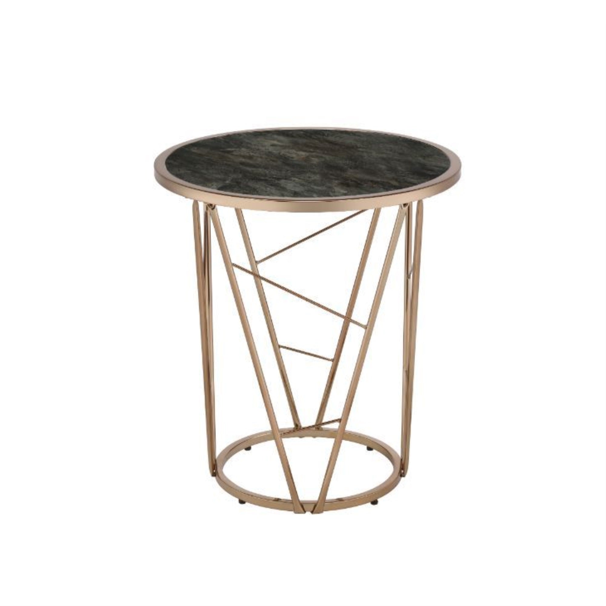 Acme Cicatrix Round End Table - Thumbnail 3