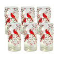 Cardinal Berry Candle Holder (Set of 6)