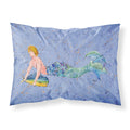 'Caroline'S Treasures 8347Pillowcase Merman Moisture Wicking Fabric Standard Pillowcase, Large, Multicolor'