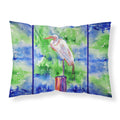 'Caroline'S Treasures 8358Pillowcase Egret Moisture Wicking Fabric Standard Pillowcase, Large, Multicolor'