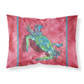 'Caroline'S Treasures 8379Pillowcase Crab Moisture Wicking Fabric Standard Pillowcase, Large, Multicolor'
