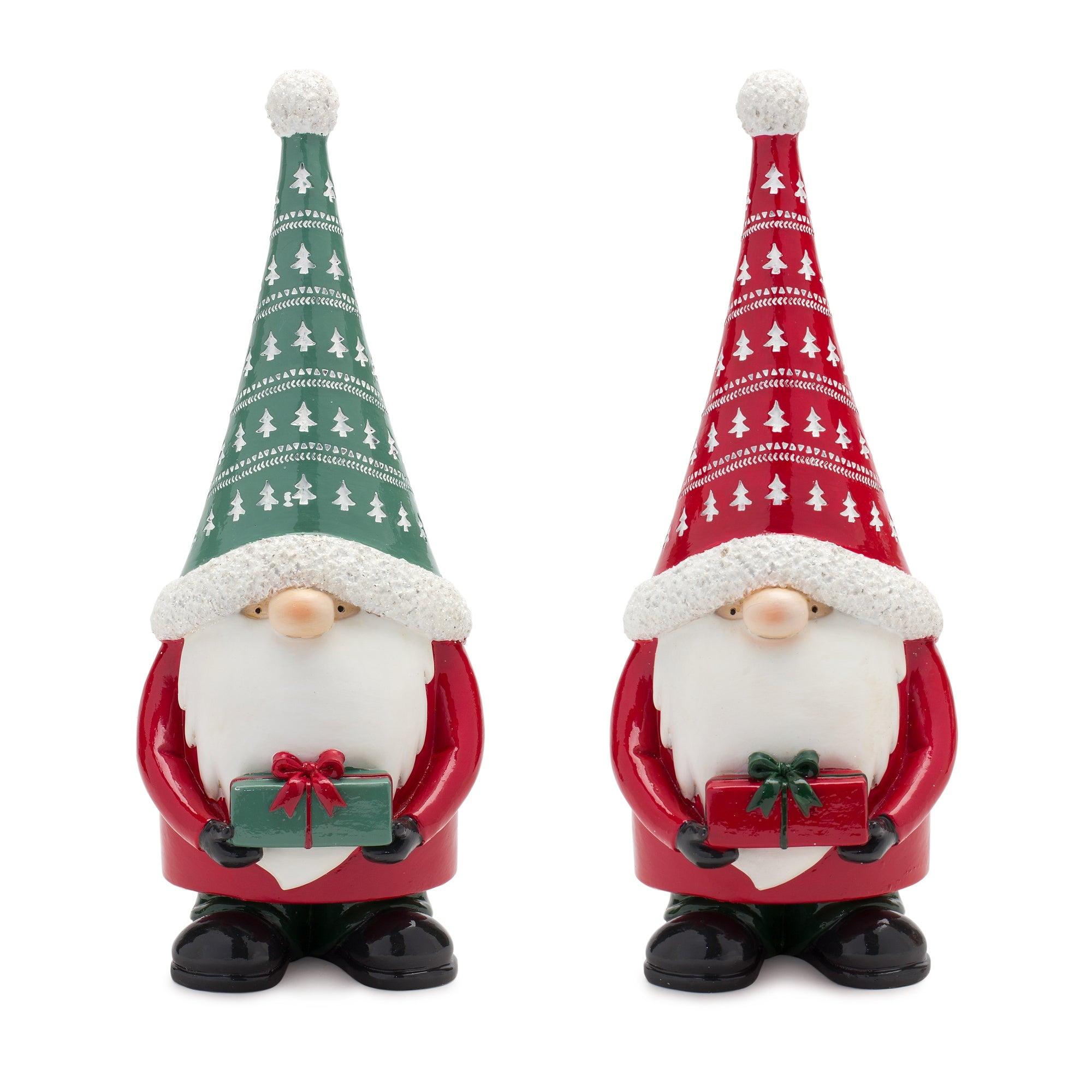 Holiday Gnome Figurine (Set of 2)