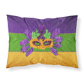 'Caroline'S Treasures 8389Pillowcase Mardi Gras Moisture Wicking Fabric Standard Pillowcase, Large, Multicolor'