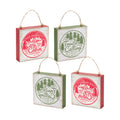 Cabin and Trails Sign (Set of 4)