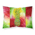 'Caroline'S Treasures 8395Pillowcase Pineapple Moisture Wicking Fabric Standard Pillowcase, Large, Multicolor'