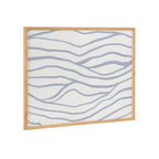 Gallery Simple Elegant Coastal Waves Print by The Creative Bunch Studio