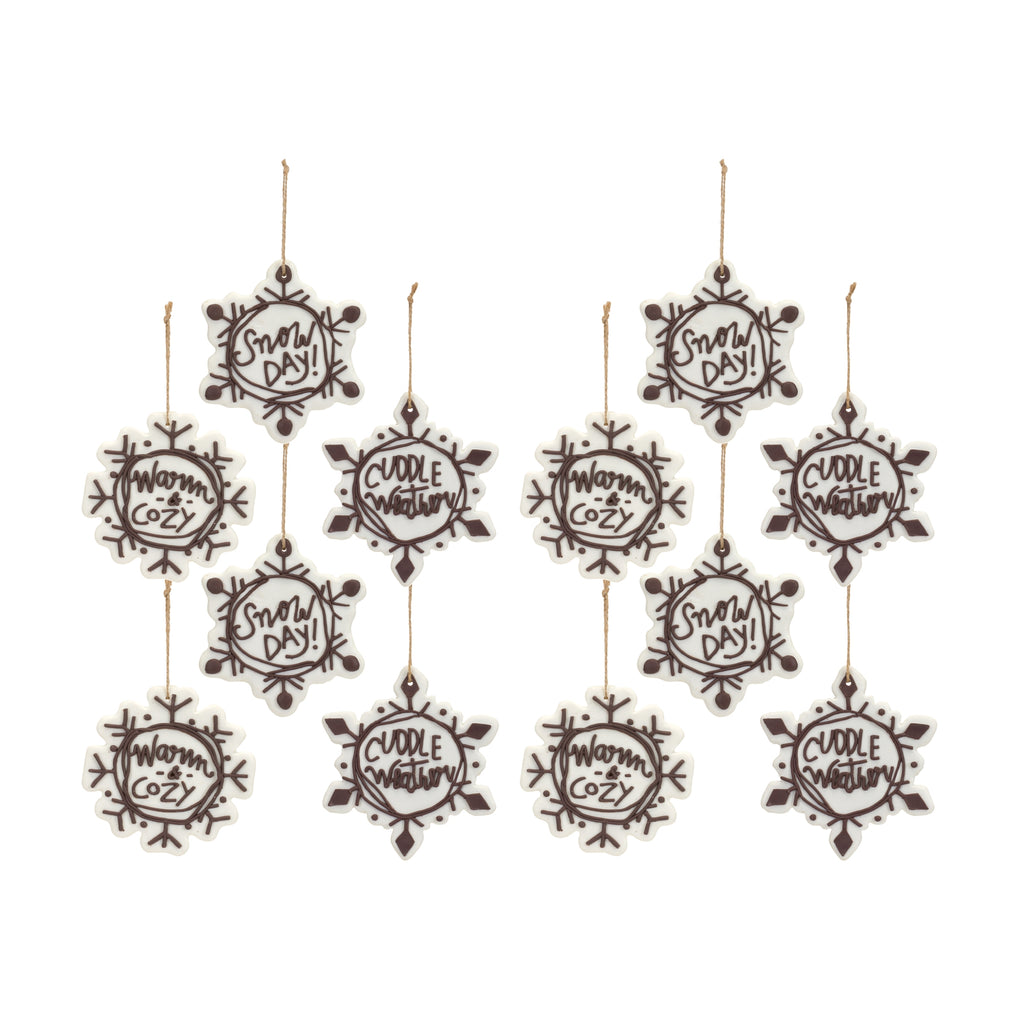 Snowflake Ornament (Set of 12)