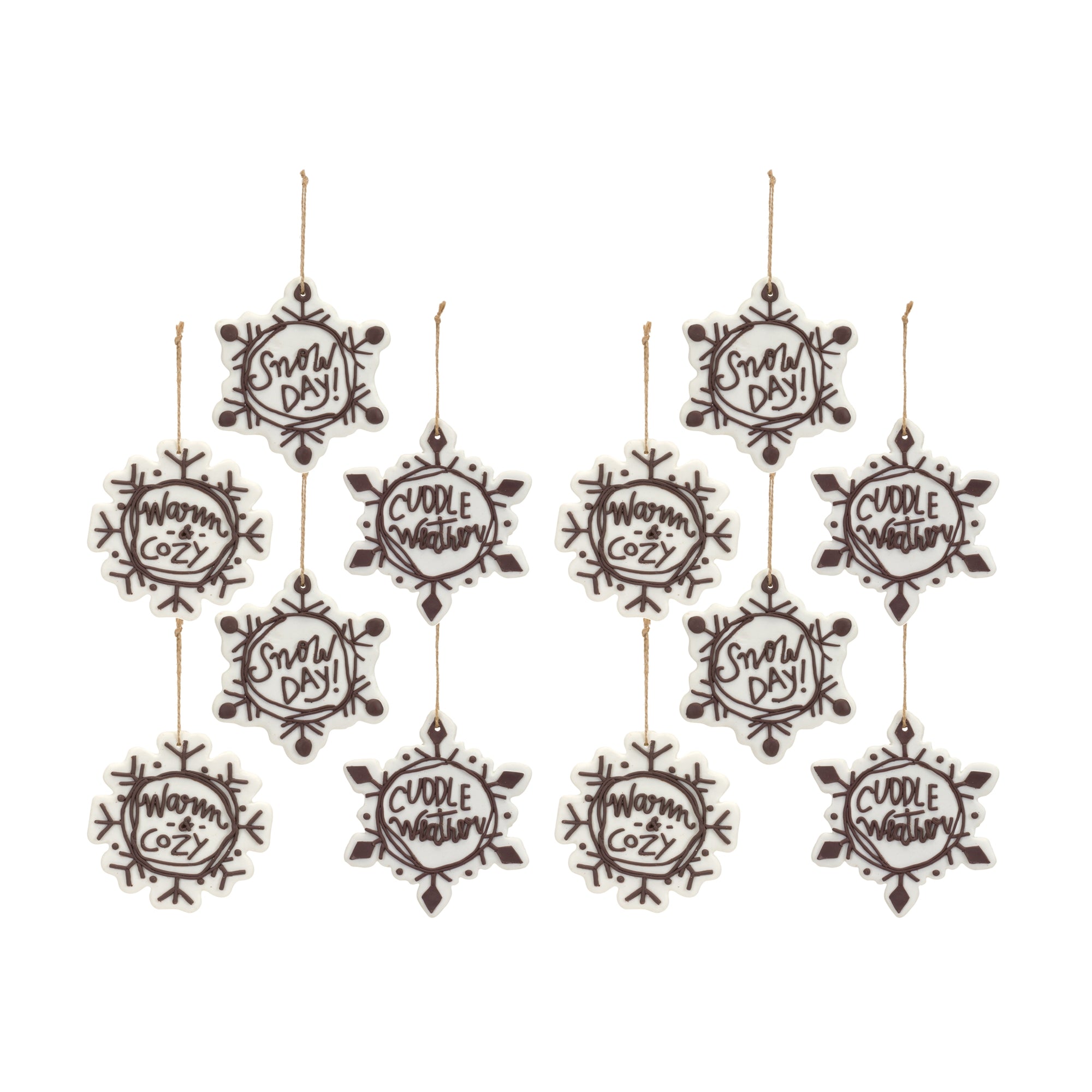 Snowflake Ornament (Set of 12)