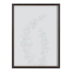 Blake Eucalyptus 2 Branches Framed Printed Glass by Emily Marie Watercolors