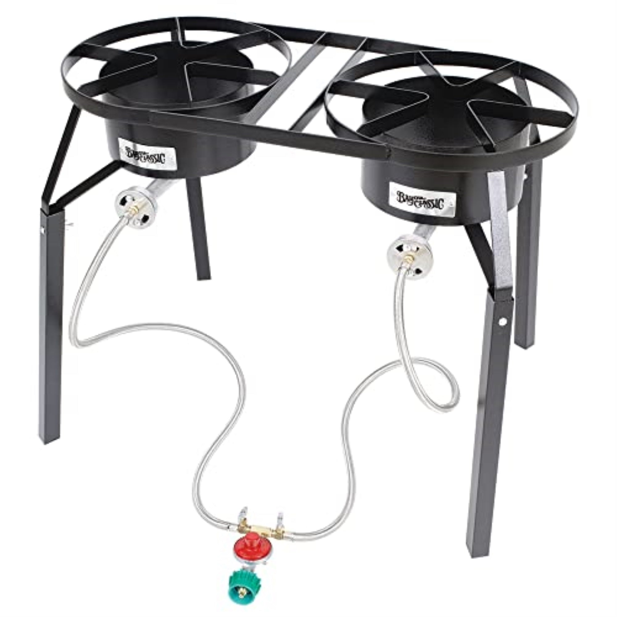 8421885 Dual Burner Cooker Lp Bayou Classic Liquid Propane Double Burner (Pack Of 1)