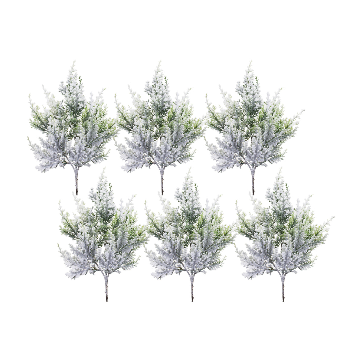 Snowy Pine Pick (Set of 6)