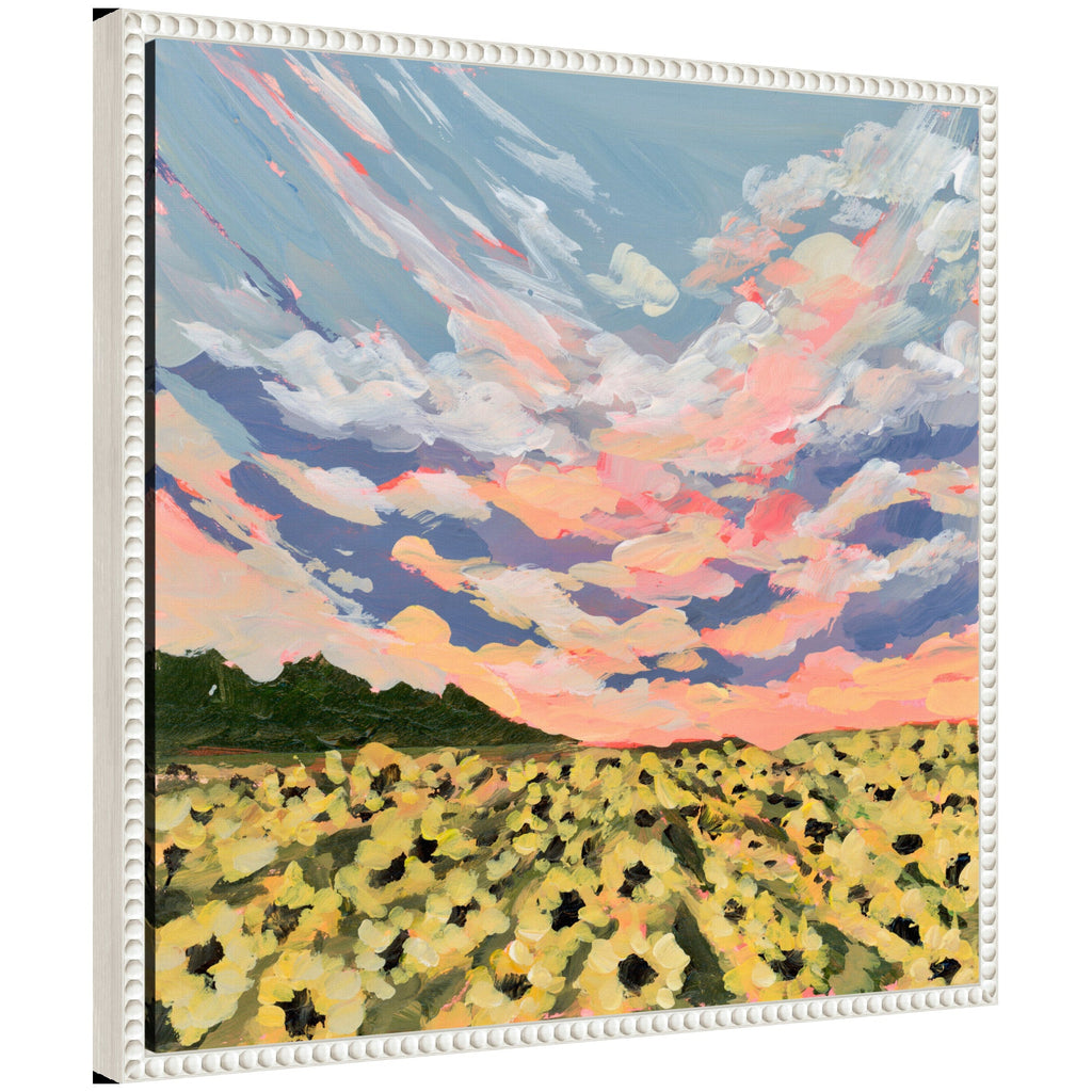 Sylvie Kansas Framed Canvas by Emily Kenney