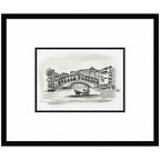 Postcard Venice by Teju Reval Framed Wall Art Print