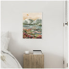 Sylvie Neutral Landscape 03 Framed Canvas by Annie Quigley