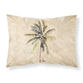 'Caroline'S Treasures 8482Pillowcase Palm Tree Moisture Wicking Fabric Standard Pillowcase, Large, Multicolor'
