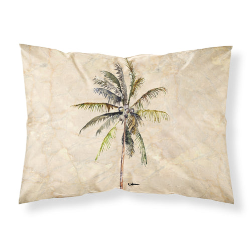 'Caroline'S Treasures 8482Pillowcase Palm Tree Moisture Wicking Fabric Standard Pillowcase, Large, Multicolor'