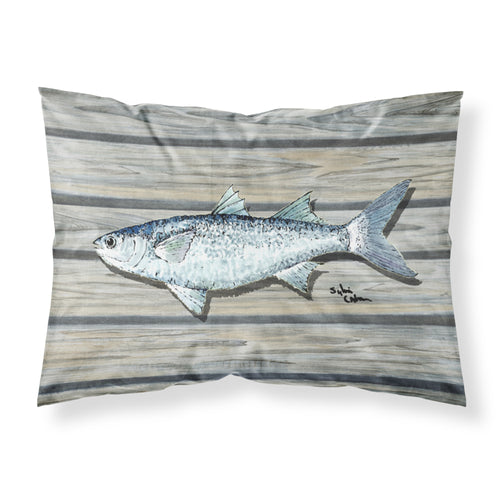 'Caroline'S Treasures 8490Pillowcase Fish Mullet Moisture Wicking Fabric Standard Pillowcase, Large, Multicolor'