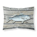 'Caroline'S Treasures 8494Pillowcase Fish Speckled Trout Moisture Wicking Fabric Standard Pillowcase, Large, Multicolor'