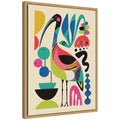 Ibis by Rachel Lee Framed Canvas Wall Art Print