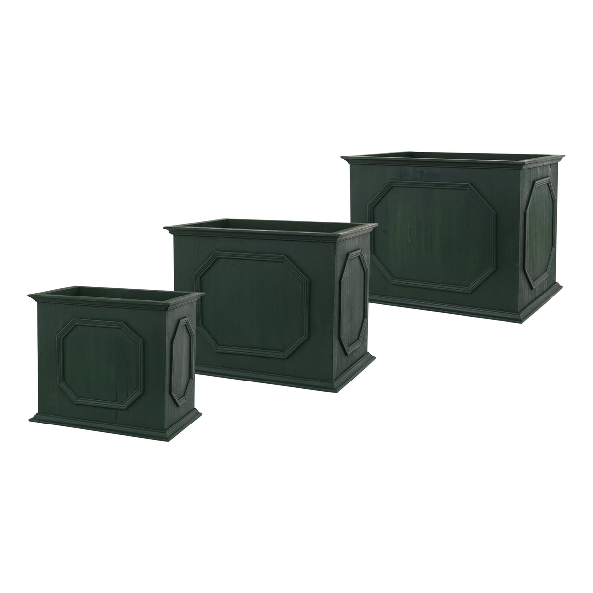 Wooden Planter (Set of 3)