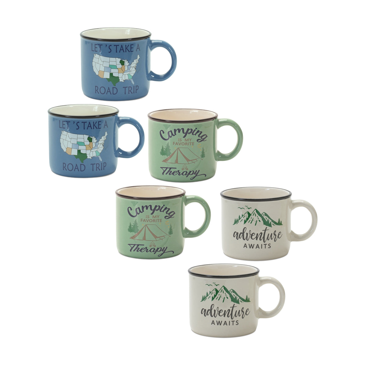Ceramic Mug (Set of 6)