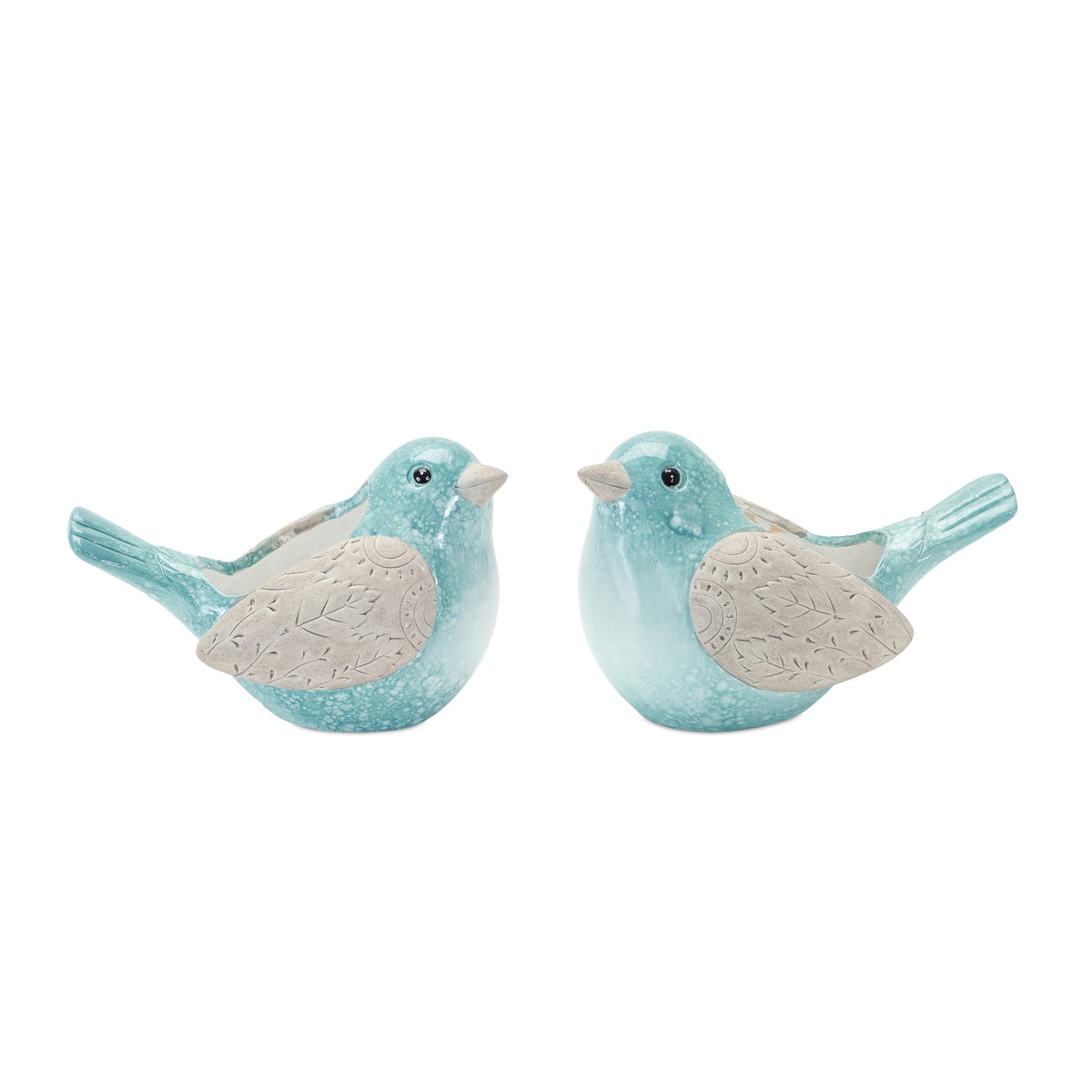 Terracotta Bird Planter (Set Of 2)