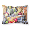 'Caroline'S Treasures 8538Pillowcase Bar'S And Crabs Moisture Wicking Fabric Standard Pillowcase, Large, Multicolor'