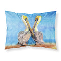 'Caroline'S Treasures 8539Pillowcase Pelican Moisture Wicking Fabric Standard Pillowcase, Large, Multicolor'