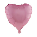 Balloonfoilheart18 Inch X19 Inch Matte Pnk