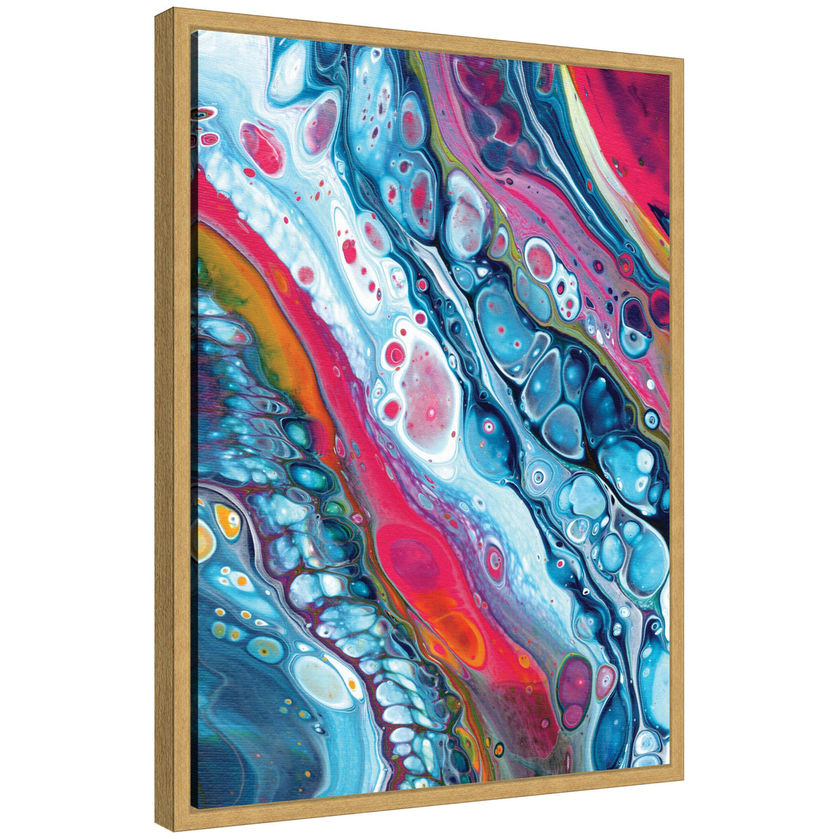 Sylvie Sea the World Framed Canvas by Xizhou Xie