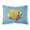 'Caroline'S Treasures 8579Pillowcase Tropical Fish On Blue Moisture Wicking Fabric Standard Pillowcase, Large, Multicolor'