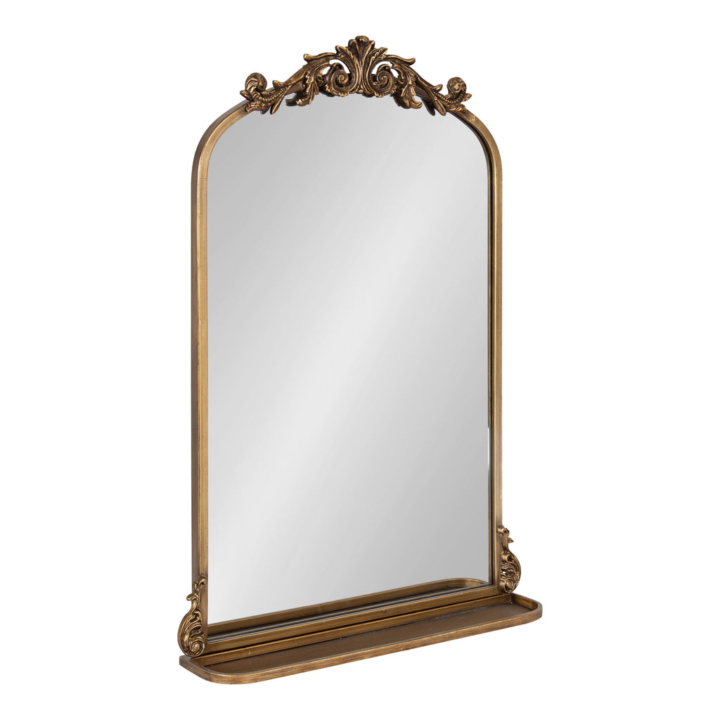 Arendahl Traditional Arch Mirror with Shelf