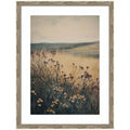 Landscape Wild Flower by Melloi Art Prints Framed Wall Art Print