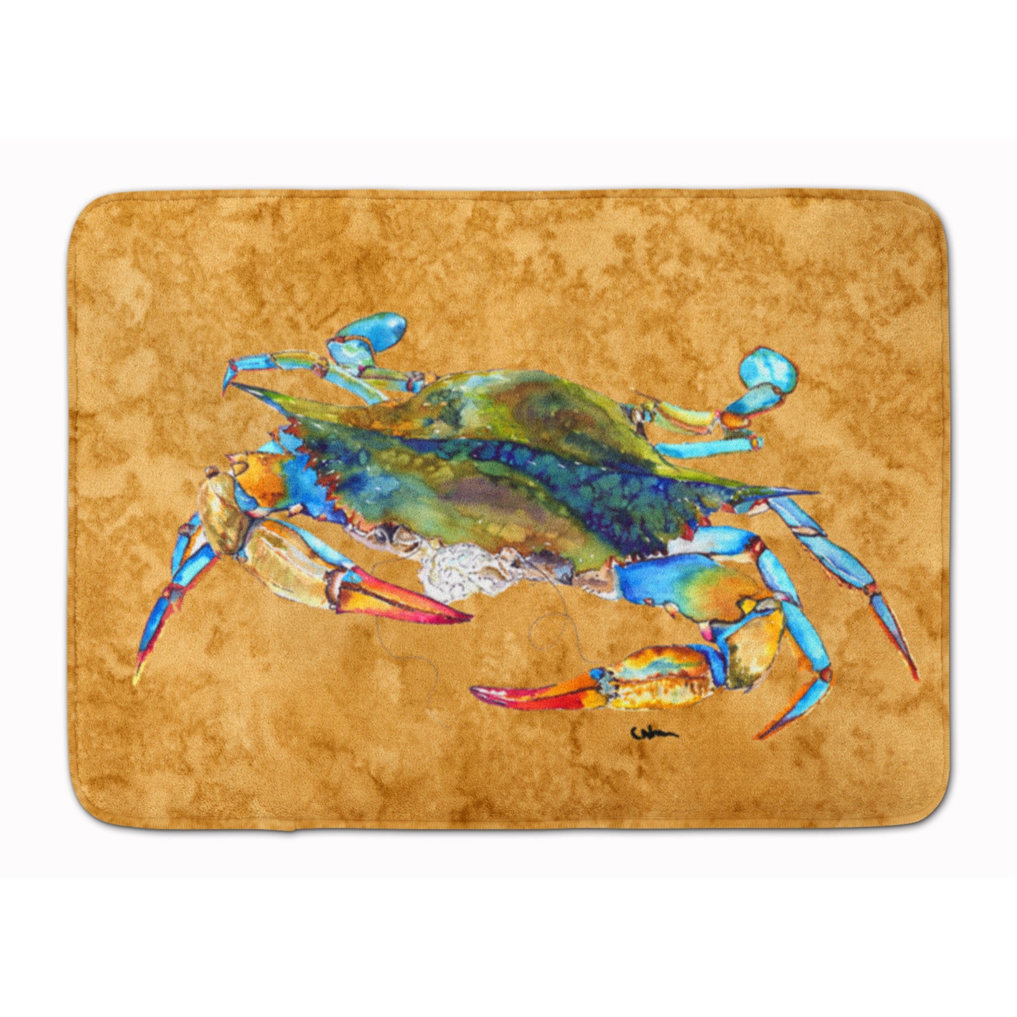 Carolines Treasures Crab Floor Mat, 19 x 27, Multicolor