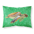 'Caroline'S Treasures 8675Pillowcase Turtle Swim 2 Moisture Wicking Fabric Standard Pillowcase, Large, Multicolor'