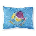 'Caroline'S Treasures 8676Pillowcase Fish Tropical Moisture Wicking Fabric Standard Pillowcase, Large, Multicolor'