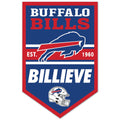 Buffalo Bills Sign 11x17 Wood Chevron