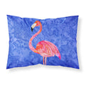 'Caroline'S Treasures 8685Pillowcase Flamingo Moisture Wicking Fabric Standard Pillowcase, Large, Multicolor'