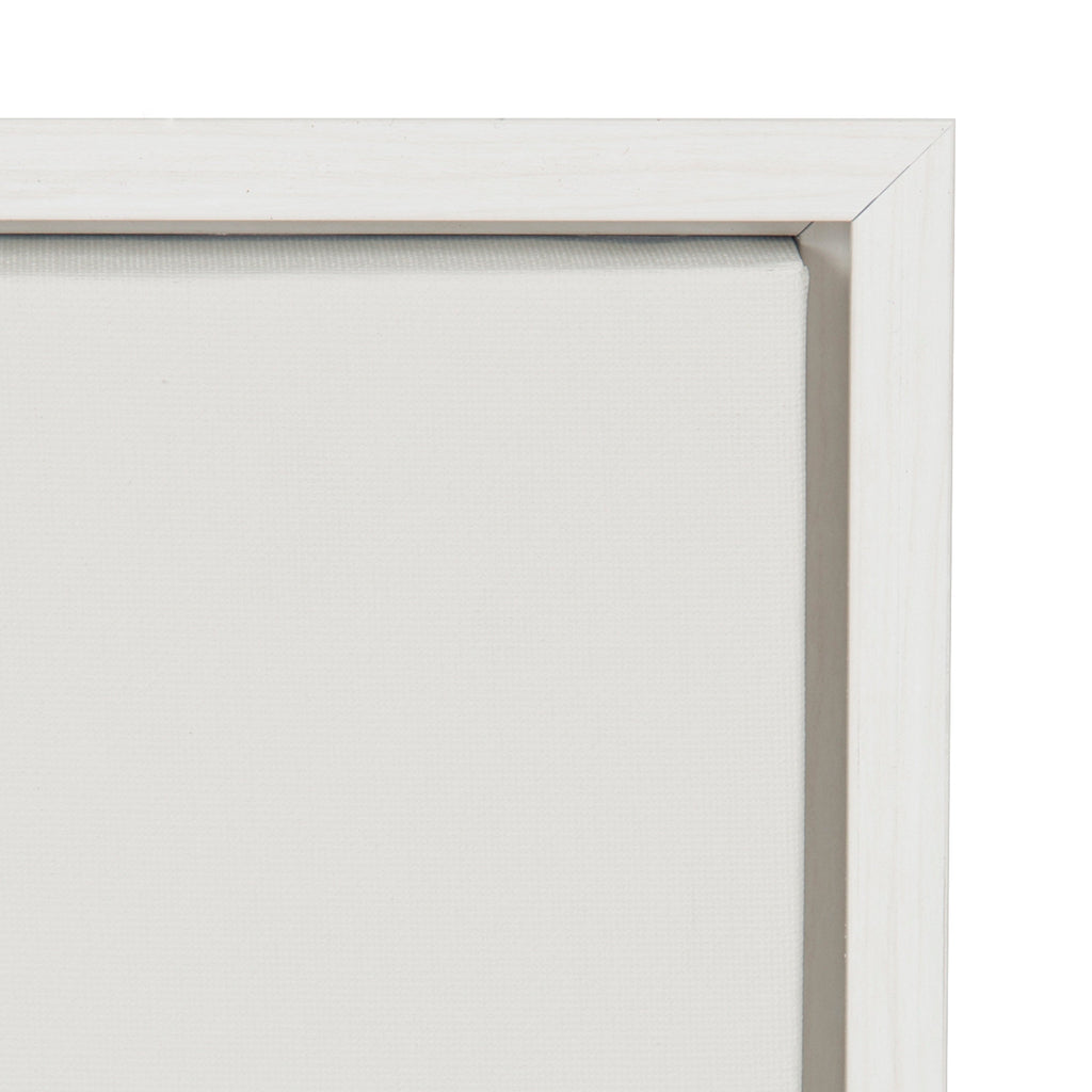 Sylvie Haze Aloe Succulent Framed Canvas by The Creative Bunch Studio