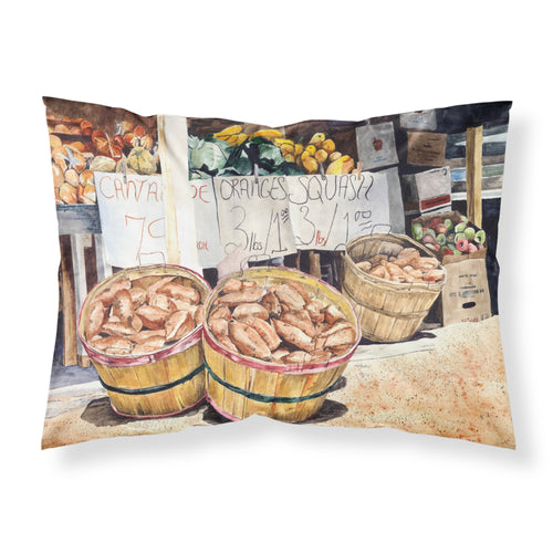 'Caroline'S Treasures 8699Pillowcase Crawfish With Spices And Corn Fabric Standard Pillowcase, Large, Multicolor'