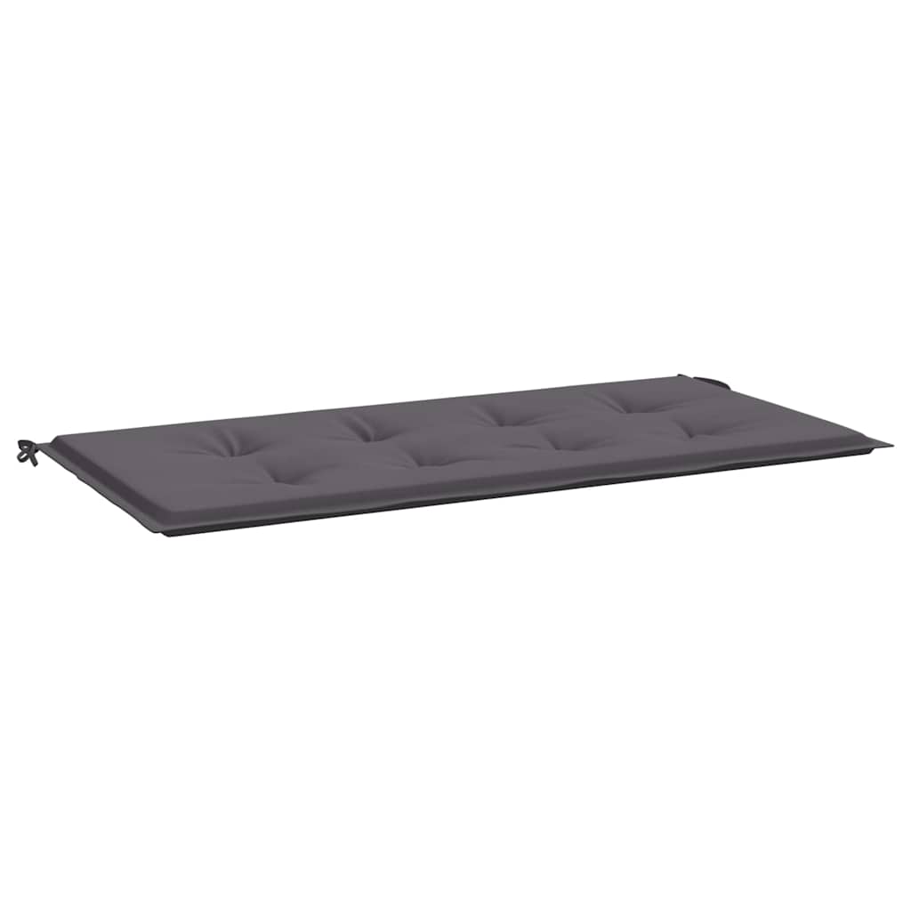 vidaXL Garden Bench Cushion Anthracite 47.2x19.7x1.2