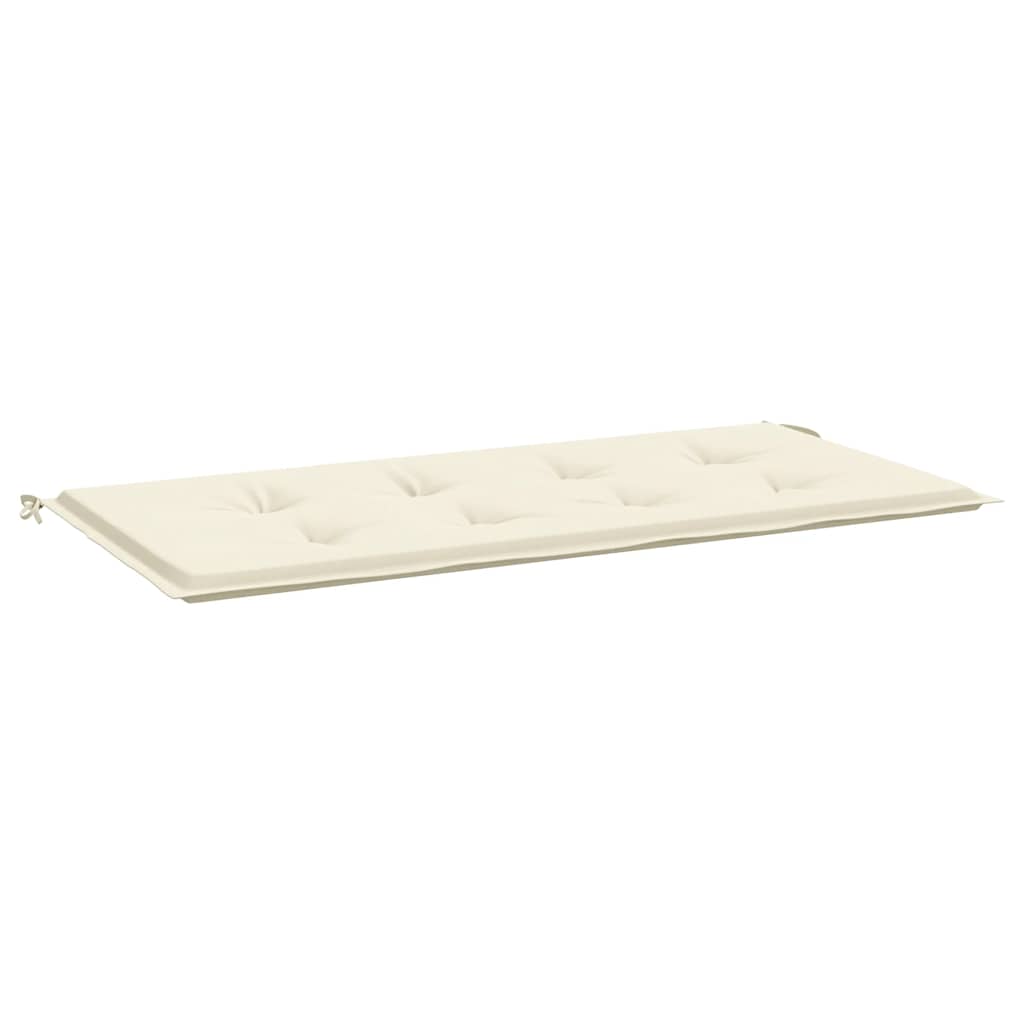 vidaXL Garden Bench Cushion Cream 39.4x19.7x1.2