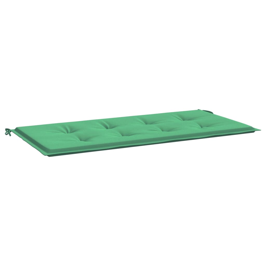 vidaXL Garden Bench Cushion Green 39.4x19.7x1.2