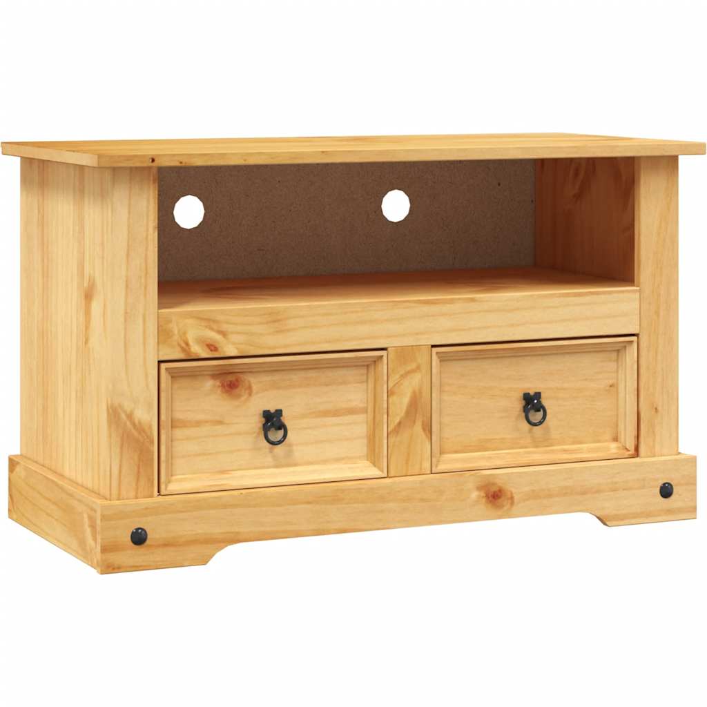 vidaXL TV Cabinet Mexican Pine Corona Range 35.8''x16.9''x22''