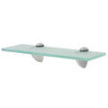 vidaXL Floating Shelf Glass 11.8x7.9 0.3